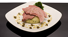 Cider Poached Gammon and Champ